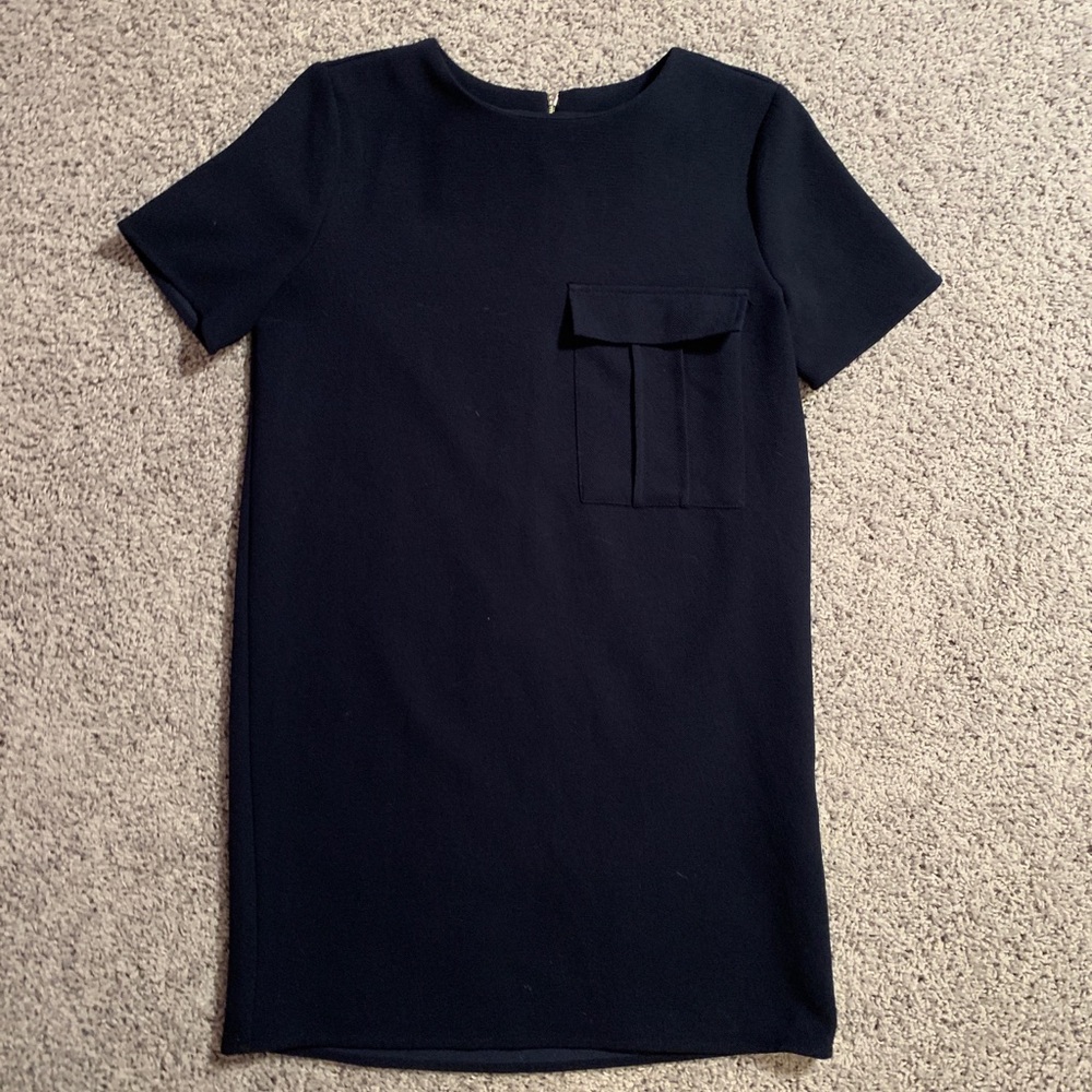 Forever 21 Navy Shift Dress with Front Pocket